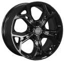 Диск литой Khomen Wheels 1702 17x7.0J/5x110 D67.1 ET40 Black